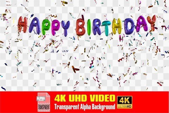 Celebrate with Impact: Happy Birthday and Confettis Video