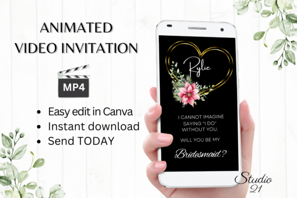 Christmas Bridesmaid Proposal W3199M: A Festive Display Font
