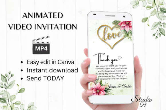 Christmas Wedding Thank You W9190TU: A Festive Typeface for Memorable Moments