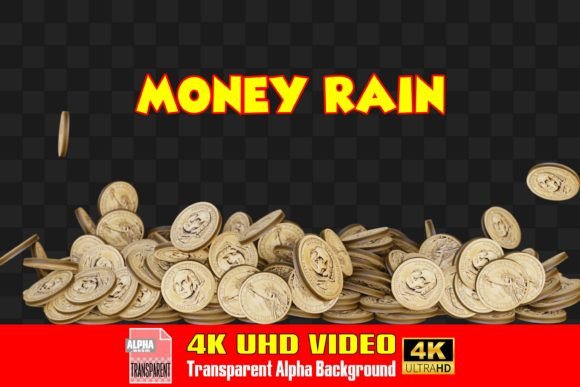 Coin Rain Overlays: Elevate Your Digital Content