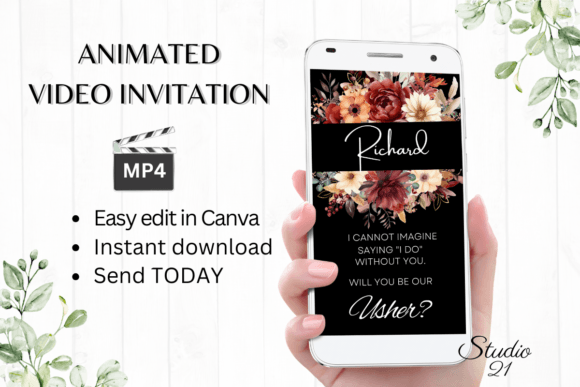 Master Your Autumn Aesthetic with Fall Usher Proposal W3157U