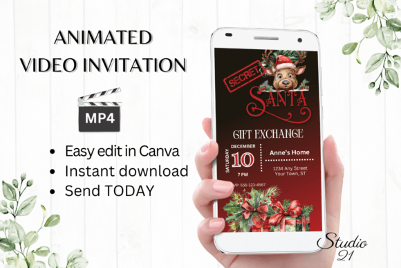 Secret Santa Gift Exchange Invitation: A Festive Digital Solution